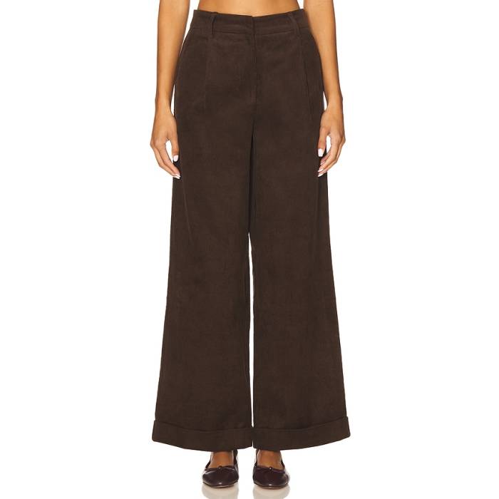 4Th & Reckless 【 Hughes Corduroy Trouser Women Choco 】 コーデュロイ レディース｜スニケス