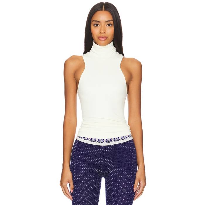 フリーピープル Free People 【 X Intimately Fp Always Ready Seamless Turtleneck Top Women Ivory 】 レディース アイボリー｜スニケス