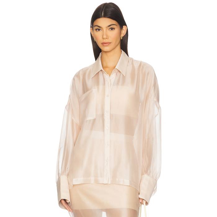 Lovers And Friends 【 Kelsie Sheer Top Women Light Sand 】 レディース 砂色・真砂