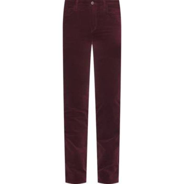 L\u0027agence 【 Stevie High Rise Straight Women Dark Port 】 ご機嫌 ライズ レディース