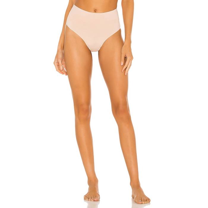 渡り間クス Spanx 【 Shapeu2122 Extraordinary Thong Women Toasted Oatmeal 】 レディース