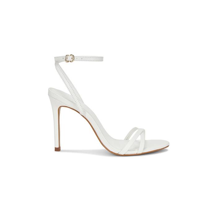スティーブマデン Steve Madden 【 Jypsey Sandal Women White Leather 】 レディース 白いこと 白いこと なめし革