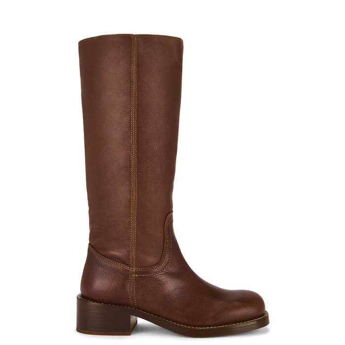 スティーブマデン Steve Madden 【 Riggs Boot Women Rust Leather 】 ブーツ レディース レザー|スニケス
