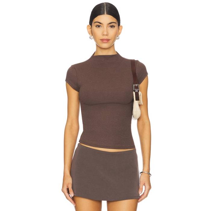 Geel 【 Gem Tee Women Brown 】 プルオーバー レディース 赤銅色 赤銅色