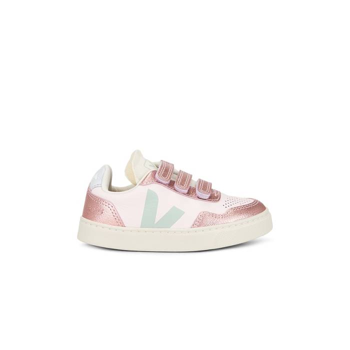 ヴェジャ Veja 【 X Bonpoint Kids Small V-90 Sneaker Girls Lassi Sun Nacre 】 靴 スニーカー お坊っちゃん キッズ
