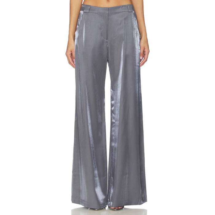 アマンダアプリチャード Amanda Uprichard 【 Saddler Pants Women Slate 】 レディース