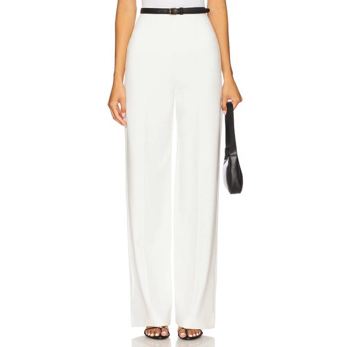 Ripley Rader 【 Ponte Knit Straight Leg Pant Women Off-White 】 編み物 ズボン下 レディース 象牙色