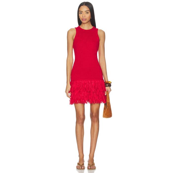Saylor 【 Mick Dress Women Red 】 お召しもの レディース Red 赤・赤いこと ドレス-レディースファッション