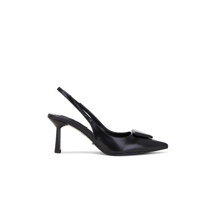 トニービアンコ Tony Bianco 【 Bertie Slingback Pump Women Black Hi Shine 】 揚水機 レディース 黒いこと 黒いこと
