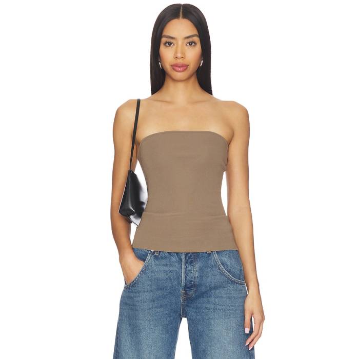 Entire Studios 【 Bandeau Top Women Tan 】 レディース