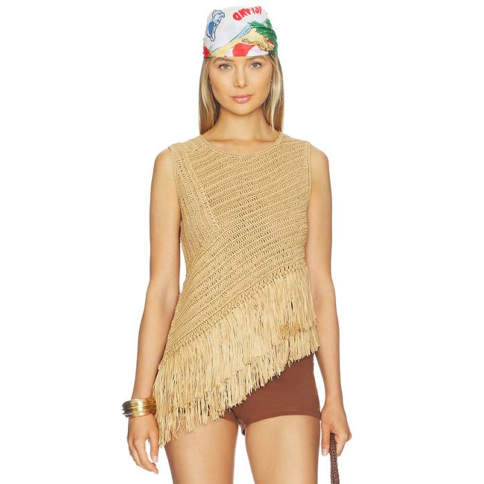 Simonmiller 【 Beja Crochet Top Women Natural 】 レディース 自然的