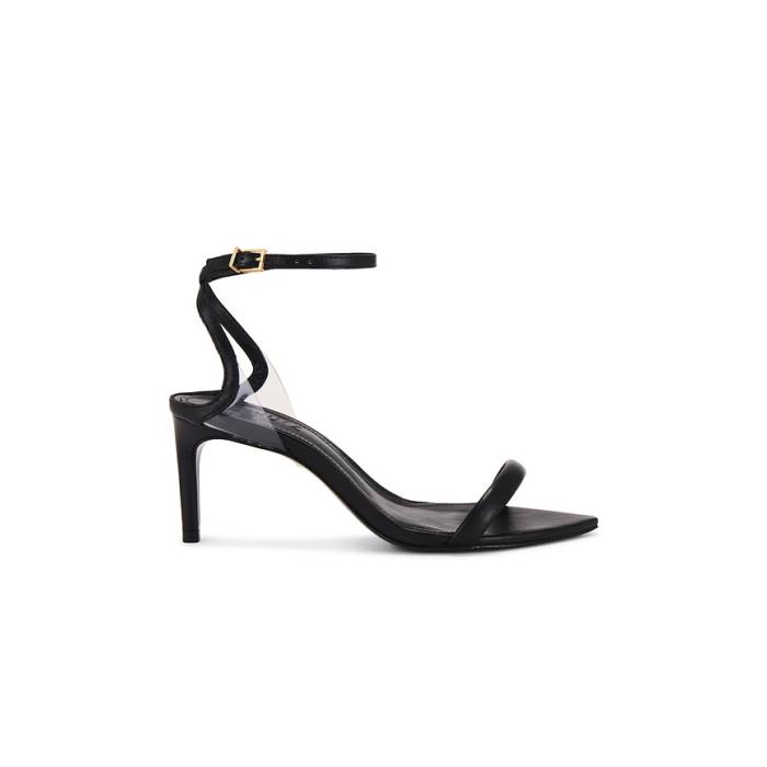 シュッツ Schutz 【 Skye Sandal Women Black \u0026Amp; Transparente 】 レディース 黒いこと 黒いこと