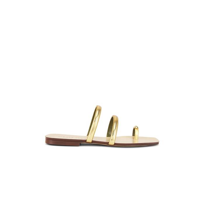 Maria Luca 【 Monica Capri Sandal Women Gold 】 レディース ゴールド