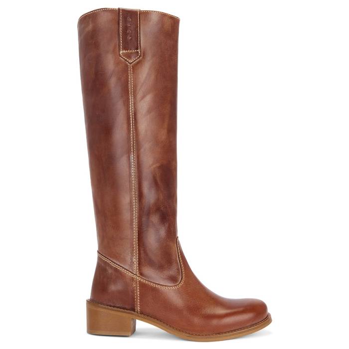 Dico Copenhagen 【 Ann Gaucho Boot Women Cognac 】 ブーツ レディース