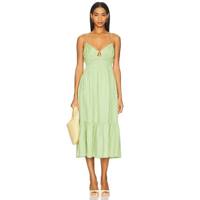 Astr The Label 【 Eleni Dress Women Spring Green 】 ドレス レディース Spring スプリング green 緑・グリーン|スニケス