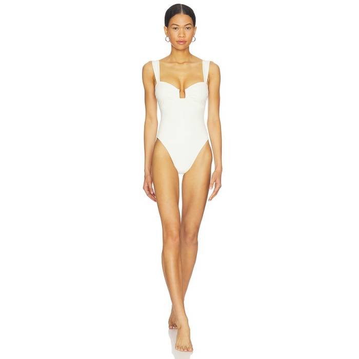 Away That Day 【 Cannes One Piece Women Ivory 】 レディース 象牙色