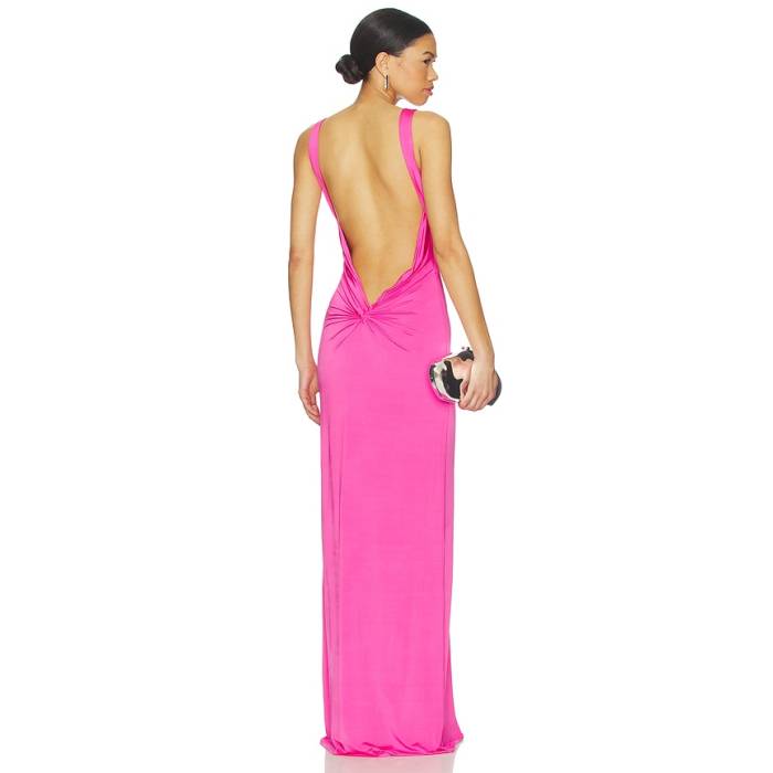Nbd 【 Ayla Gown Women Hot Pink 】 レディース pink サクラ色 レディースファッション-ドレス