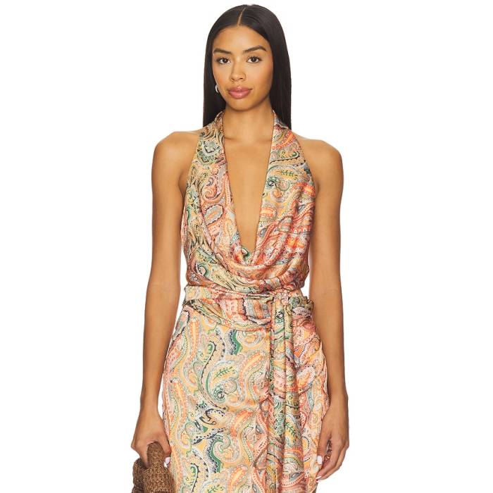Nookie 【 Solana Halter Top Women Paisley Print 】 レディース