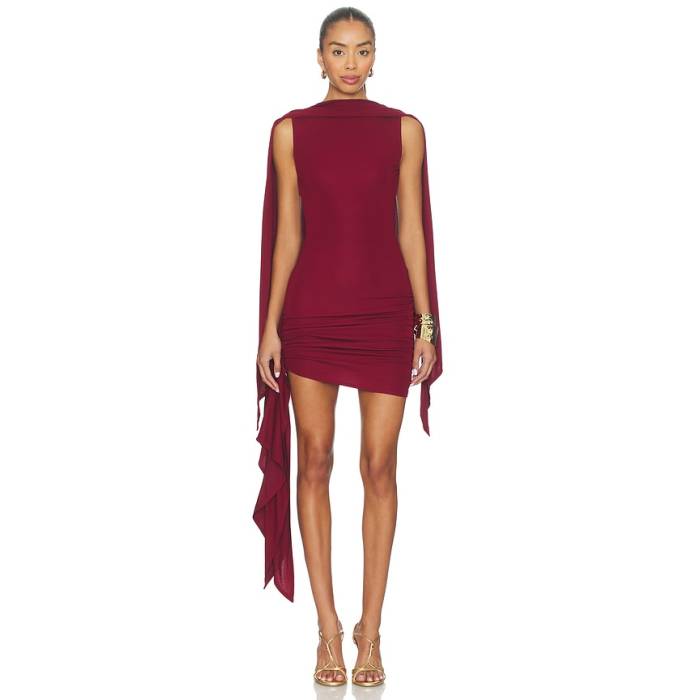 Nbd 【 Yuval Mini Dress Women Oxblood 】 ドレス レディース 赤・オックスブラッド|スニケス