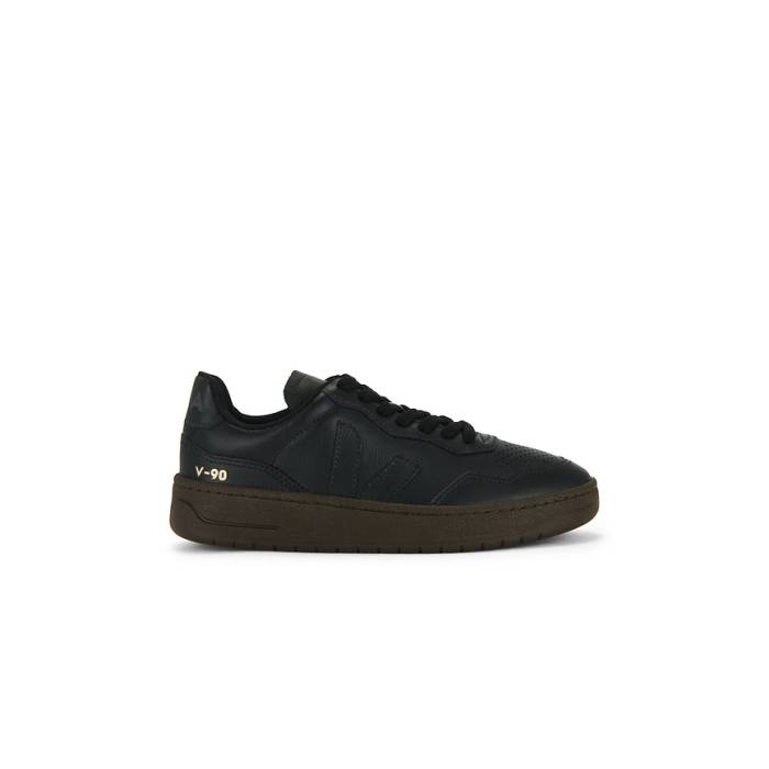 ヴェジャ Veja 【 V-90 Sneaker Women Full Black \u0026Amp; Eagle 】 靴 スニーカー レディース 黒いこと 黒いこと