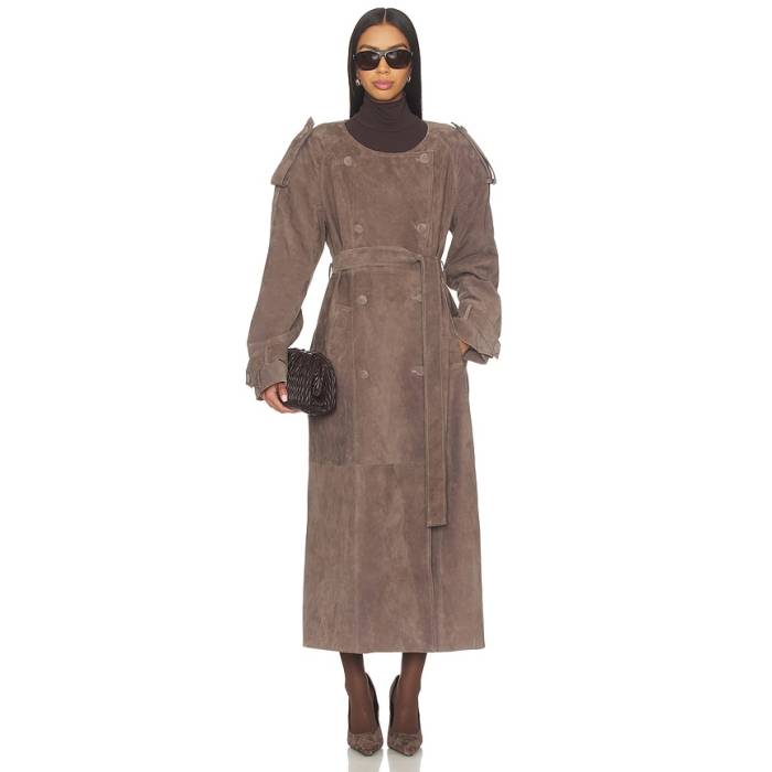 Ducie 【 Klarissa Trench Coat Women Truffle 】 レディース