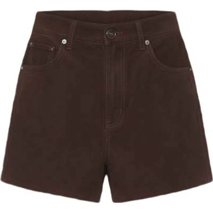 Zut 【 X Revolve Waistband Shorts Women Chocolate 】 さる股引き レディース