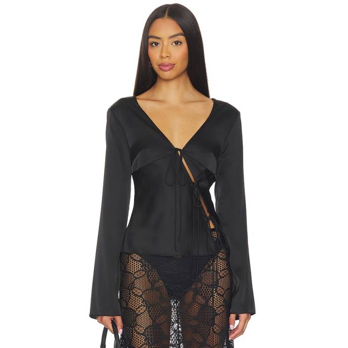 ライオネス Lioness 【 Mariah Long Sleeve Top Women Onyx 】 Sleeve スリーブ レディース|スニケス