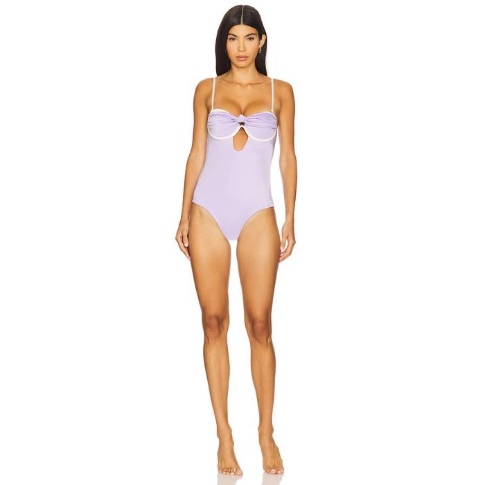 Ancora 【 Chora One Piece Swimsuit Women Lilac 】 水着 レディース｜スニケス
