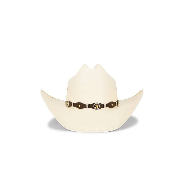 Larry Mahan 【 10X Oplin X 4 Cowboy Hat Men Brown 】 メンズ 赤銅色 赤銅色