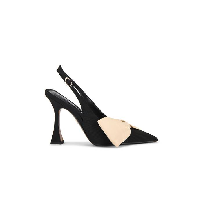 サムエデルマン Sam Edelman 【 Onia Pump Women Black \u0026Amp; Honey Sand 】 揚水機 レディース 黒いこと 黒いこと お前さん 砂色・沙子