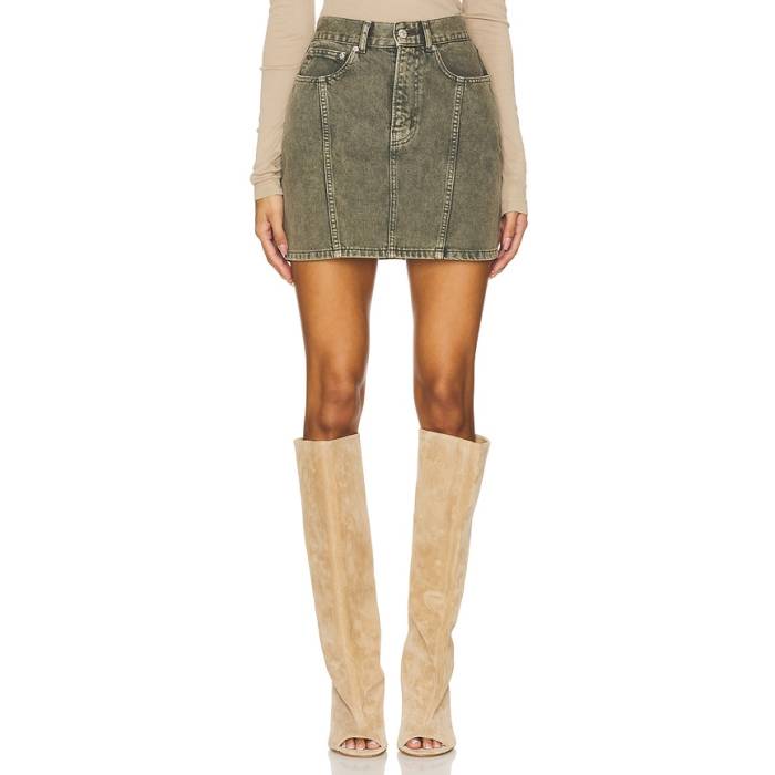 Moschino Jeans 【 Denim Skirt Women Multi Grey 】 デニムスカート レディース 灰色 グレー｜スニケス 27,690円