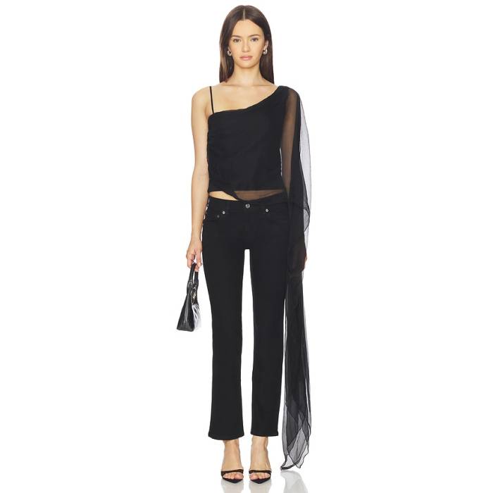 Eb Denim 【 Tess Layered Top Women Black 】 レディース 黒いこと 黒いこと