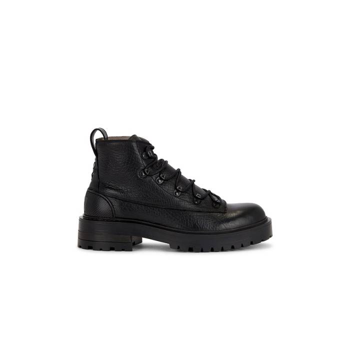 オールセインツ Allsaints 【 Mccoy Hiking Boot Men Black 】 ブーツ メンズ 黒いこと 黒いこと