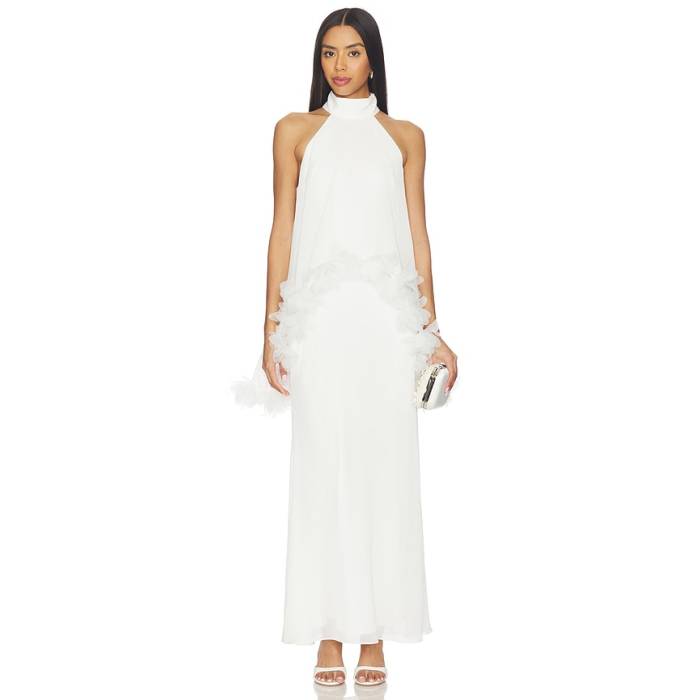 Elliatt 【 Poppy Layered Gown Women White 】 レディース 白いこと 白いこと