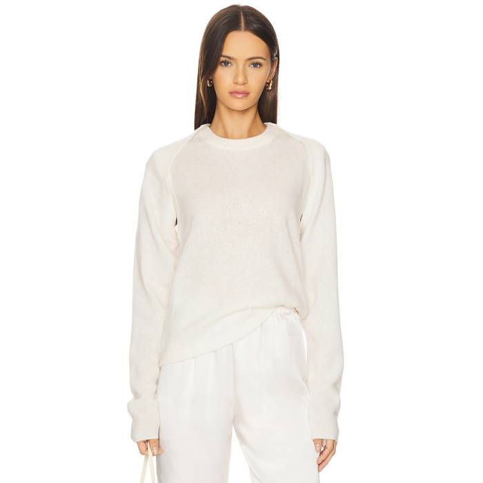 Naadam 【 Coastal Cashmere Convertible Sweater Women White 】 調教師 レディース 白いこと 白いこと