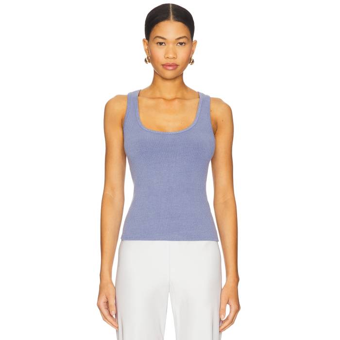 Sablyn 【 Coco Tank Top Women Dusty Periwinkle 】 タンクトップ レディースファッション トップス タンクトップ レディース