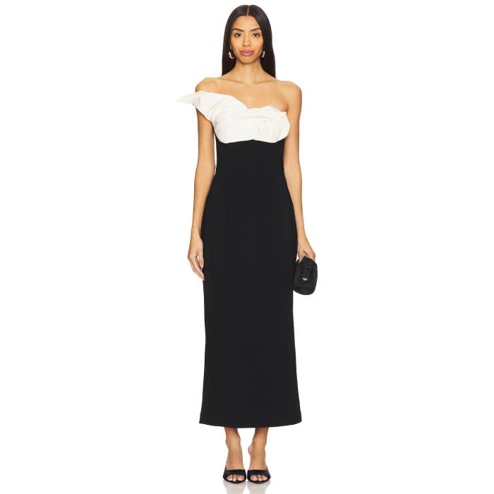 Rachel Gilbert 【 Cassidy Dress Women Black & Coconut 】 ドレス レディースファッション ドレス レディース 黒色 ブラック