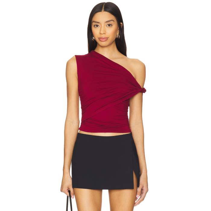 Superdown 【 Alessia Top Women Oxblood 】 レディース 赤・オックスブラッド|スニケス