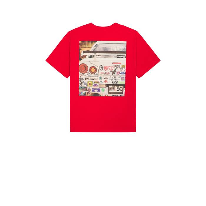 ビリオネアボーイズクラブ Billionaire Boys Club 【 Gtr Tee Men Red 】 Tシャツ メンズファッション トップス Tシャツ カットソー メンズ Red 赤・レッド