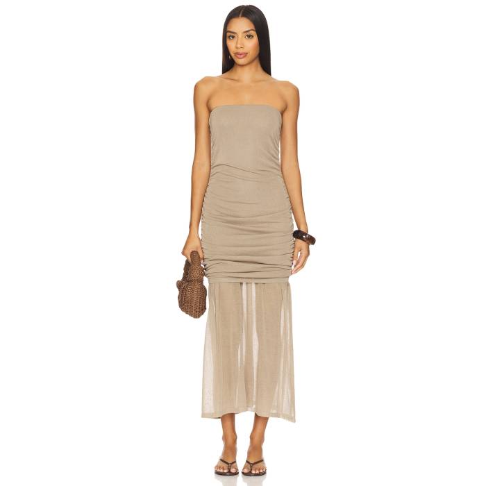 スティーブマデン Steve Madden 【 Lula Dress Women Warmstone 】 お召しもの レディース