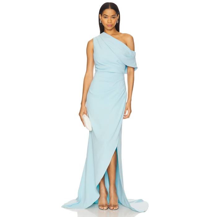 Elliatt 【 Isadora Gown Women Baby Blue 】 レディースファッション ドレス レディース 青色 ブルー