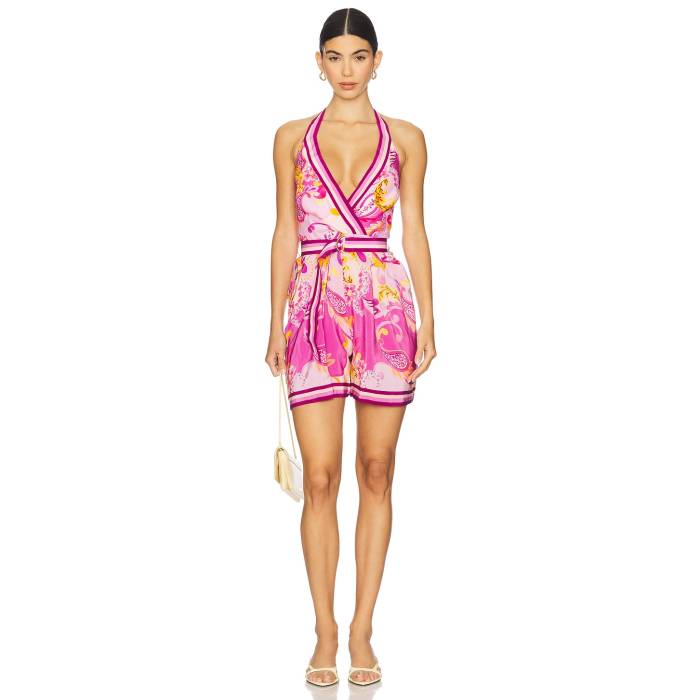 ユミキム Yumi Kim 【 Mariana Romper Women Diva Paisley Pink 】 ロンパース レディースファッション その他 レディース pink ピンク