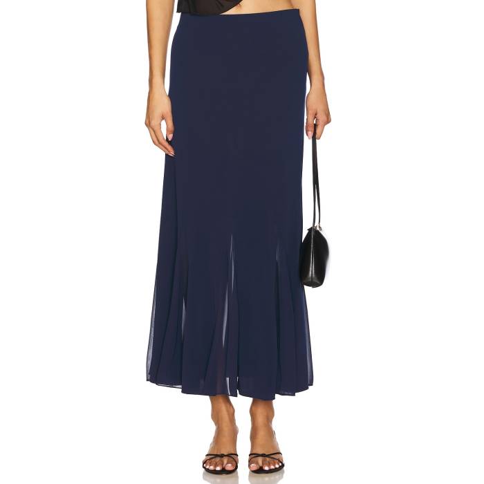 Bella Venice 【 The Vienna Slip Skirt Women Navy 】 レディースファッション ボトムス スカート レディース 紺色 ネイビー