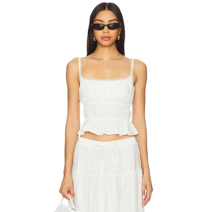 Peixoto 【 Amelia Top Women White 】 レディースファッション トップス その他 レディース 白色 ホワイト