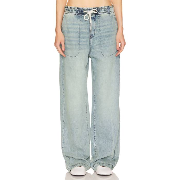Grlfrnd 【 Kai Relaxed Jogger Jeans Women Tupelo Tint 】 ジョガーパンツ デニム レディース
