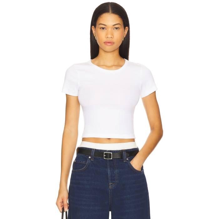 Grlfrnd 【 Baby Tee Women White 】 Tシャツ レディース 白色 ホワイト｜スニケス