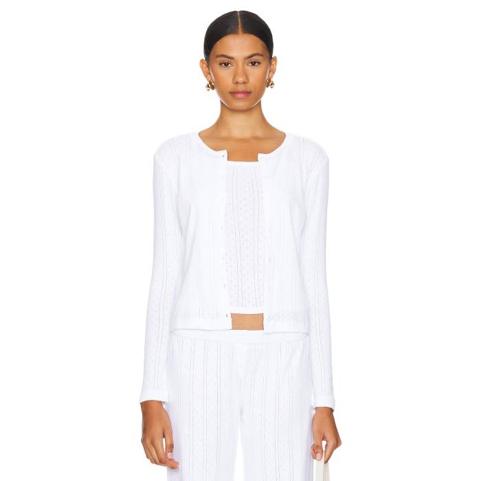 Cou Cou Intimates 【 The Cardigan Women White 】 カーディガン レディースファッション トップス カーディガン ボレロ レディース 白色 ホワイト 24,069円