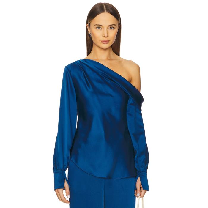Simkhai 【 Alice One Shoulder Top Women Marine 】 レディースファッション トップス その他 レディース