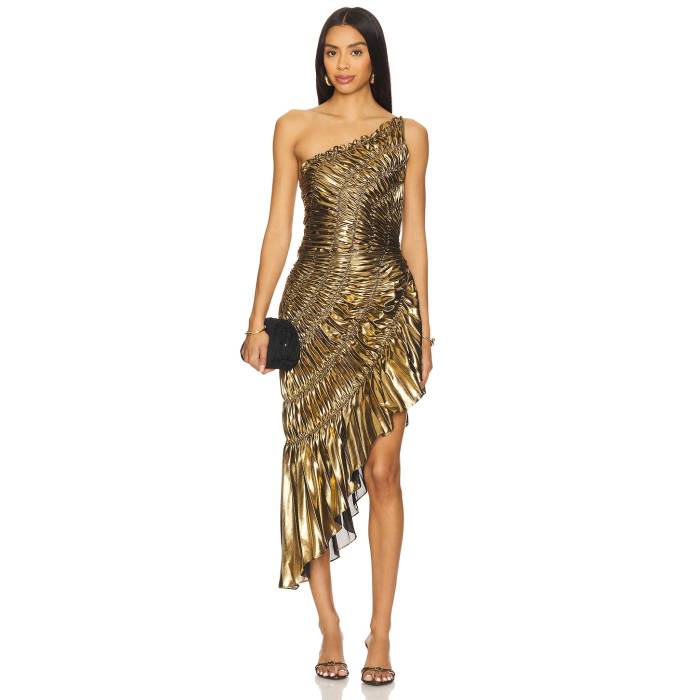 Georgia Hardinge 【 The Impression Dress Women Gold 】 ドレス レディースファッション ドレス レディース ゴールド