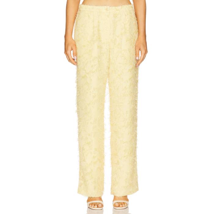 Samsoe Samsoe 【 Satove Trousers Women Dusty Yellow 】 レディース yellow 黄味がかった・黄色
